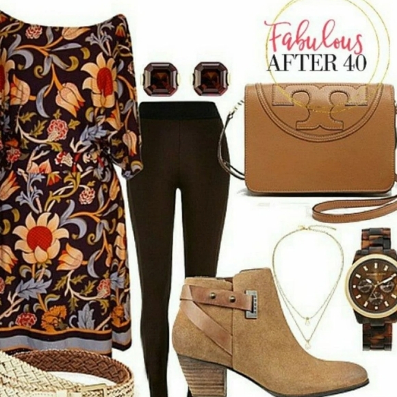 NWT Dark Brown Seamless Leggings High Waist Tummy Control Stretch Pants - Picture 3 of 8